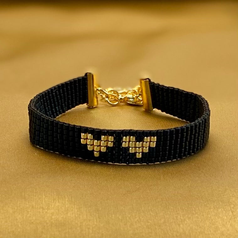 Coppia di cuori - nero