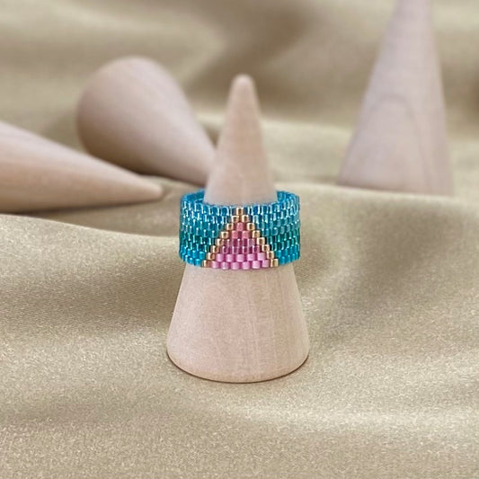 Anello Klee - triangolo doppio