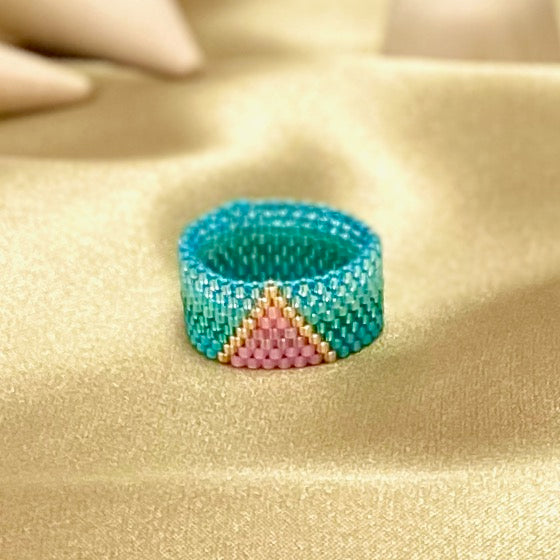Anello Klee - triangolo doppio